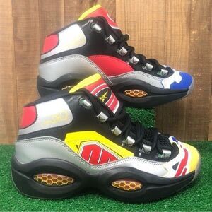 Reebok GY0588 Power Rangers x Question Mid Allen Iverson Basketball Mens 5.5